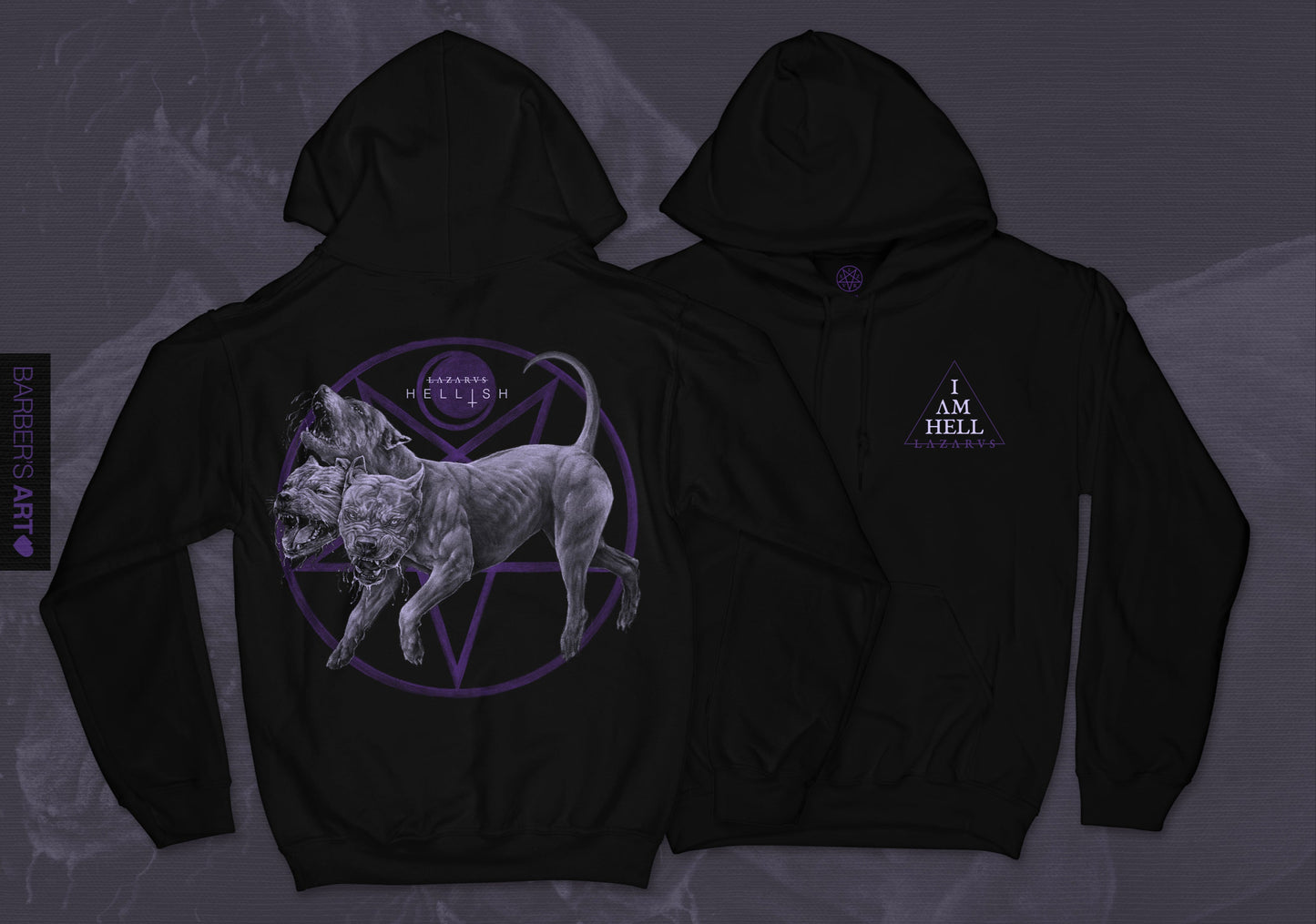 LAZARVS HELLISH HOODIE (PRE ORDER)