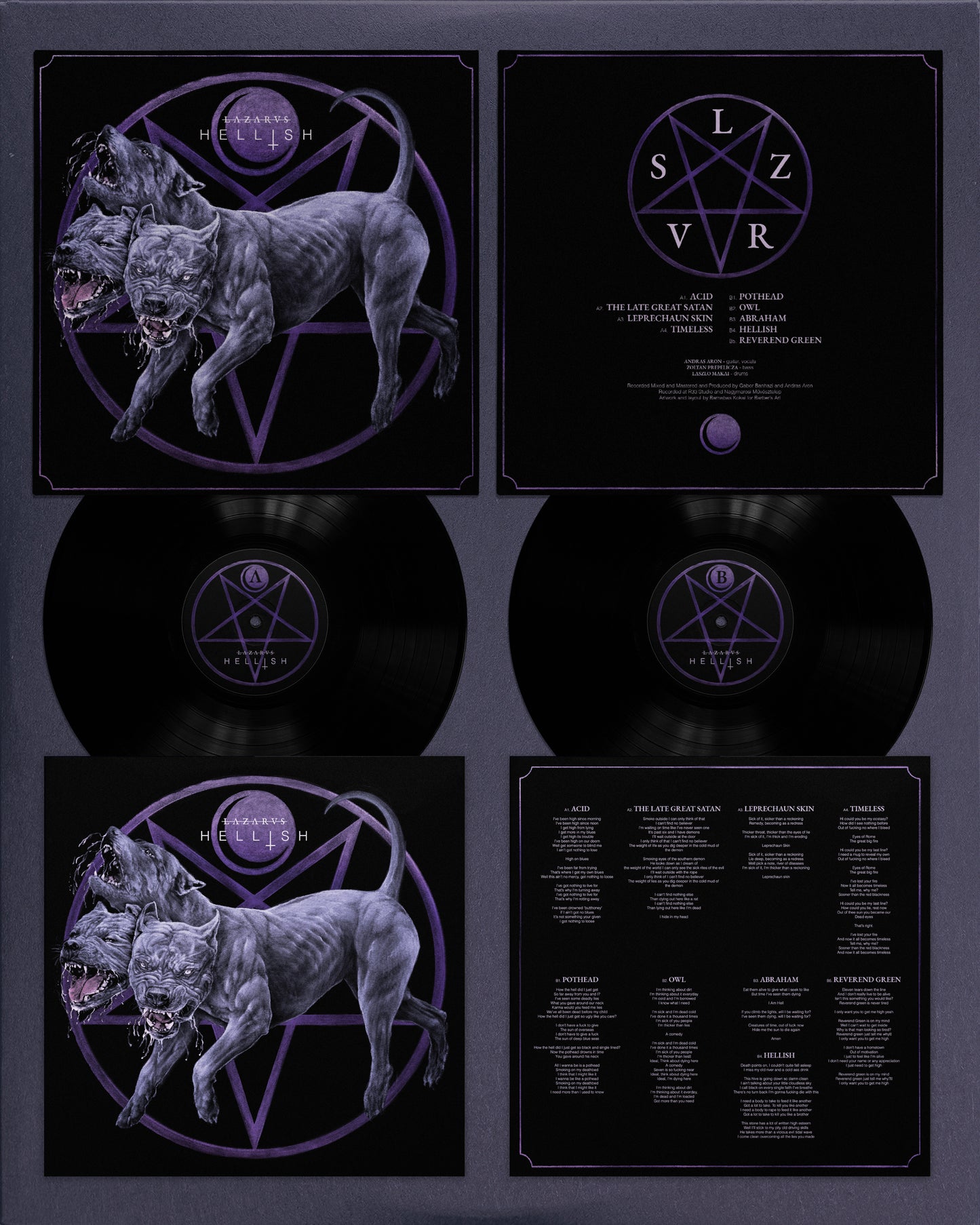 LAZARVS 'HELLISH' VINYL 10TH ANNIVERSARY