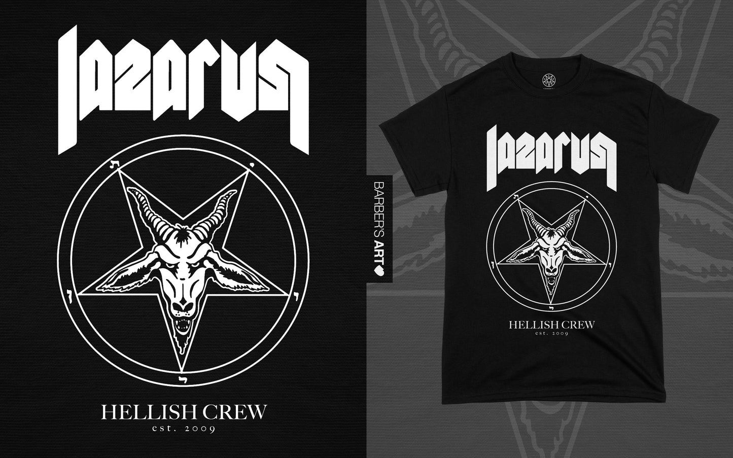 LAZARVS PENTAGRAM (Black)