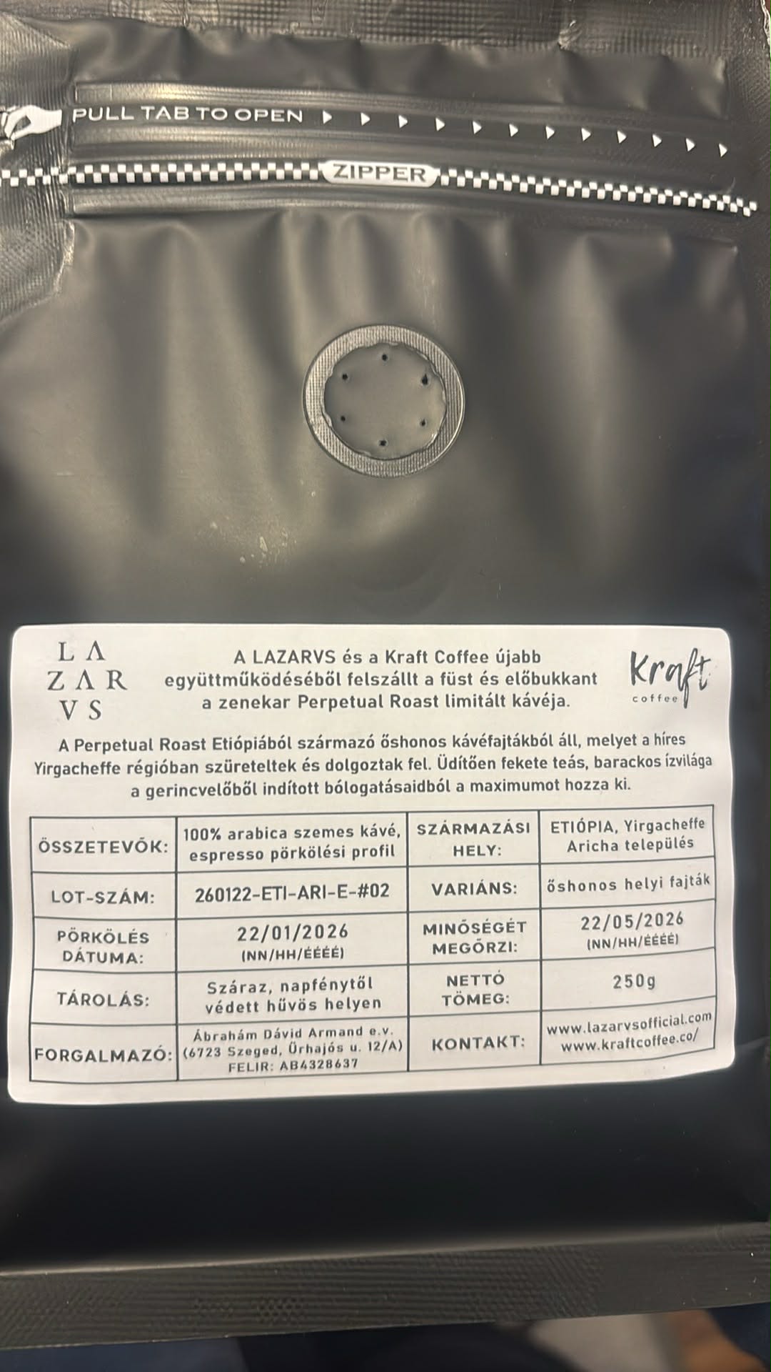 PERPETUAL ROAST COFFEE