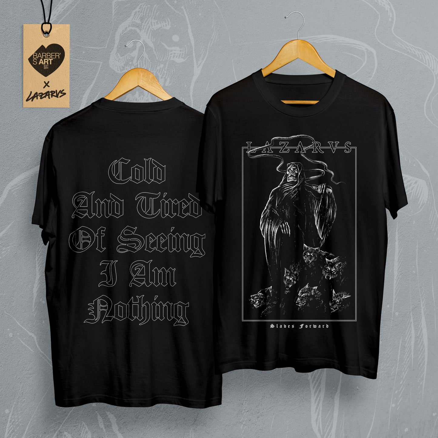 LAZARVS 'NOTHING' T-SHIRT