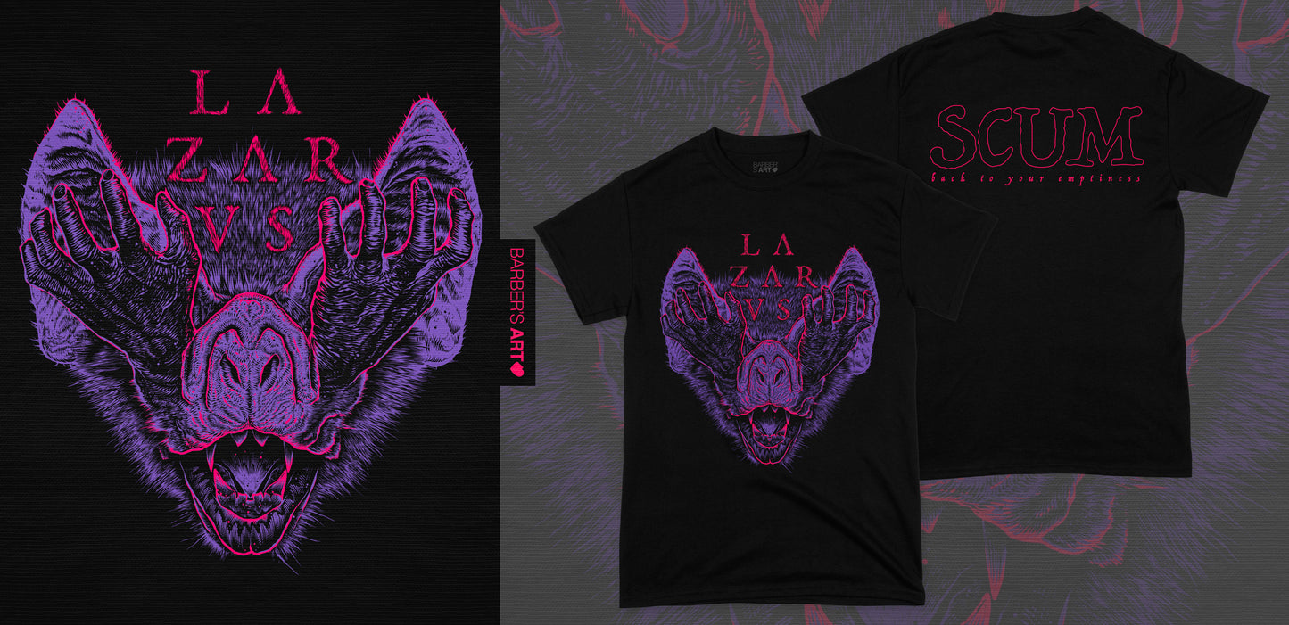 LAZARVS SCUM T-SHIRT (Limited)